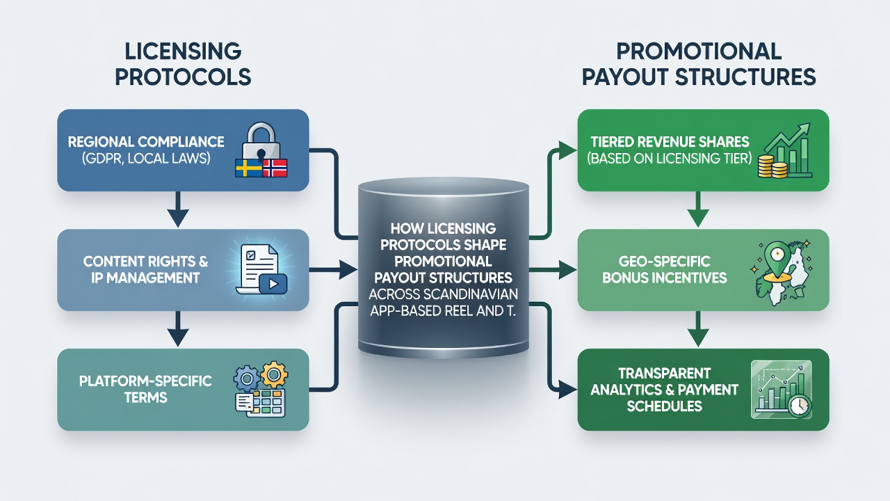 Comparison of payout allocation charts for licensed Scandinavian mobile platforms